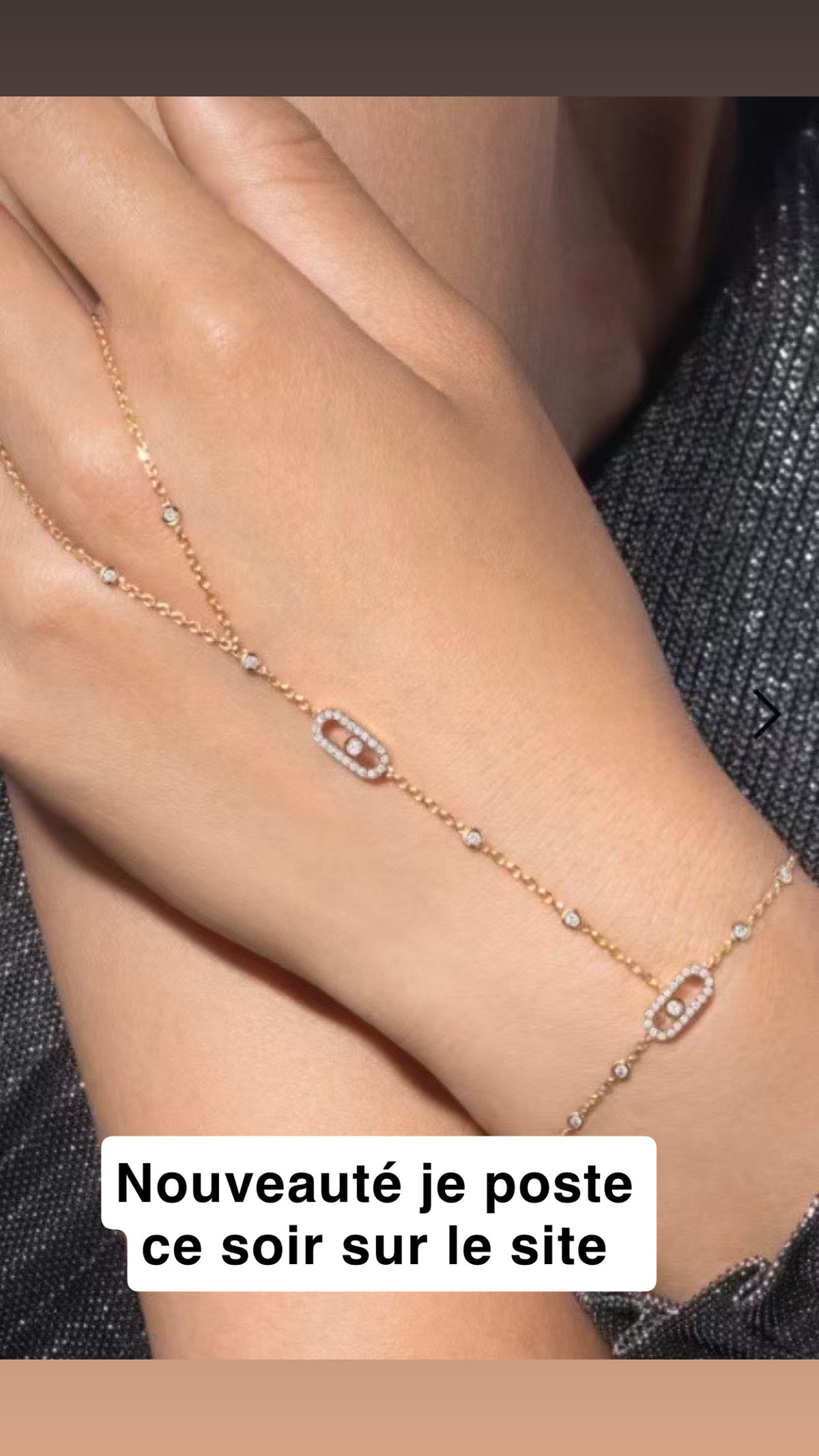 Bracelet Mes double