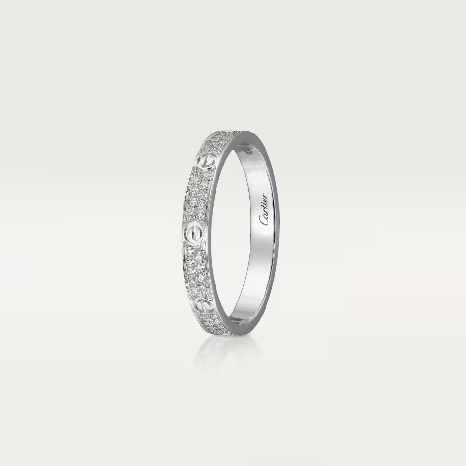 BAGUE PAVE STRASS