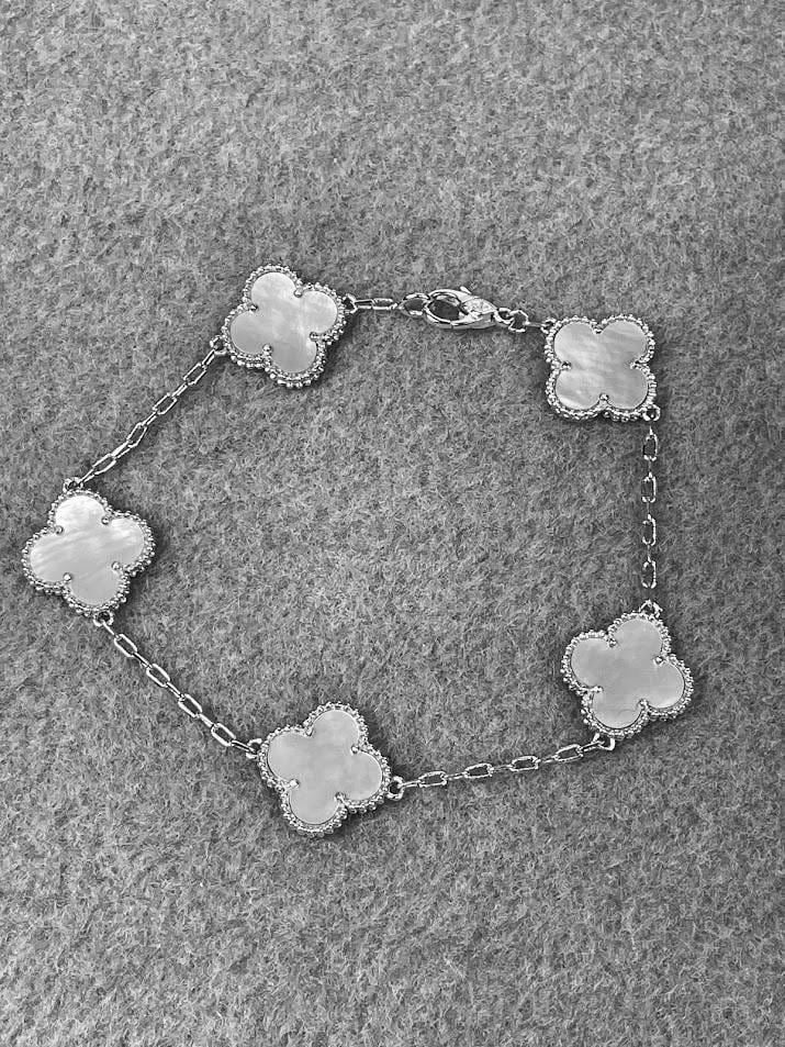 BRACELET VC BLANC SILVER