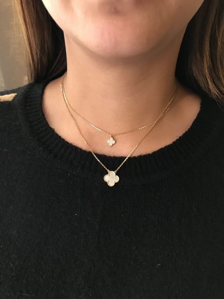 COLLIER VC MEDIUM BLANC