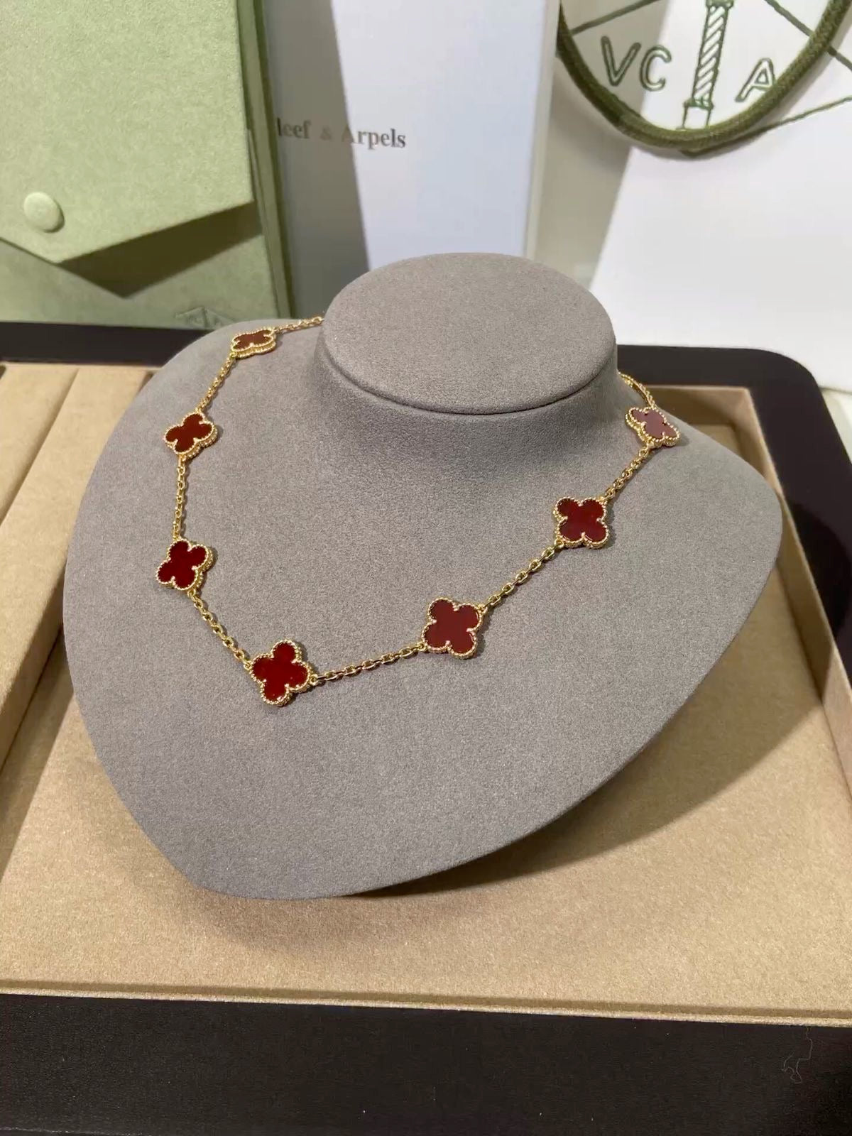 COLLIER VC TEN BORDEAUX
