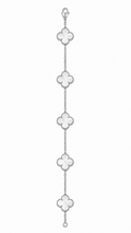 BRACELET VC BLANC SILVER