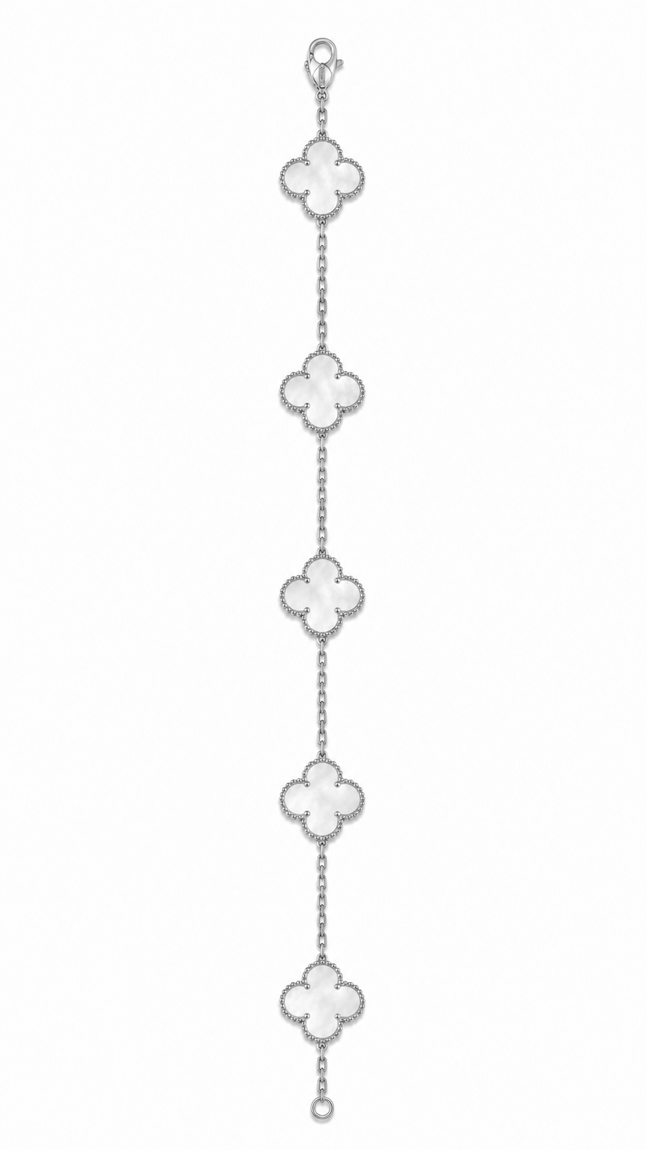 BRACELET VC BLANC SILVER