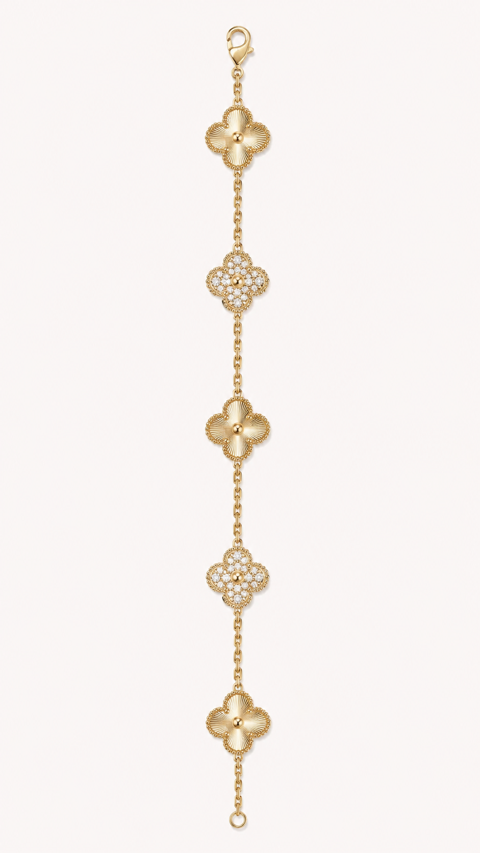 BRACELET VC DORE STRASS