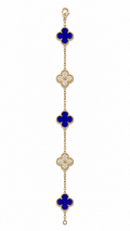 BRACELET VC BLUE STRASS