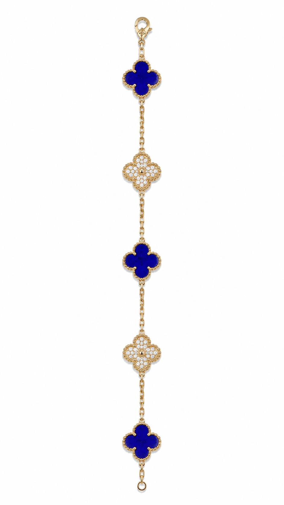 BRACELET VC BLUE STRASS