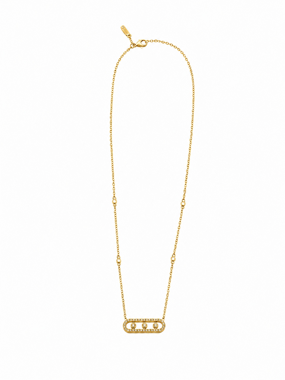 COLLIER MES STRASS