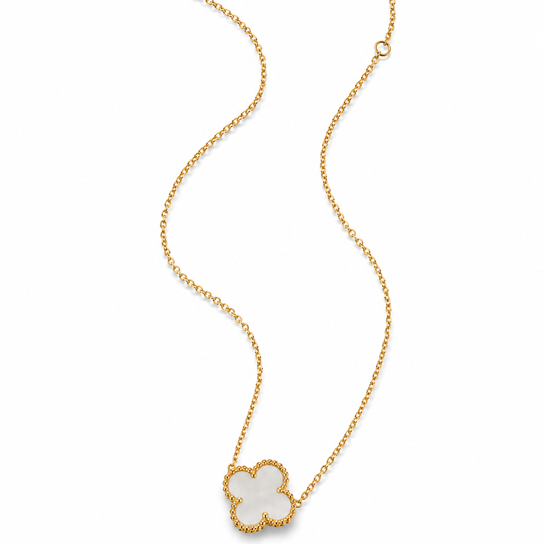 COLLIER VC MEDIUM BLANC
