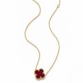 COLLIER MÉDIUM VC BORDEAU