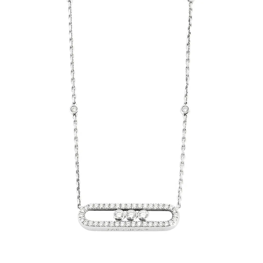COLLIER MOOV SILVER